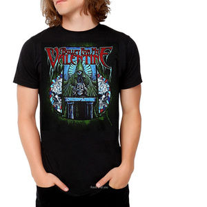 Bullet For My Valentine Logo BFMV metal rock Official T-Shirt S NWT